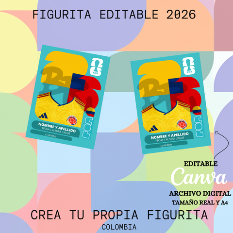 FIGU COLOMBIA EDITABLE EN CANVA