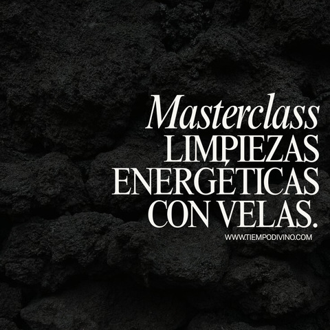 Masterclass: Limpiezas energéticas con velas.