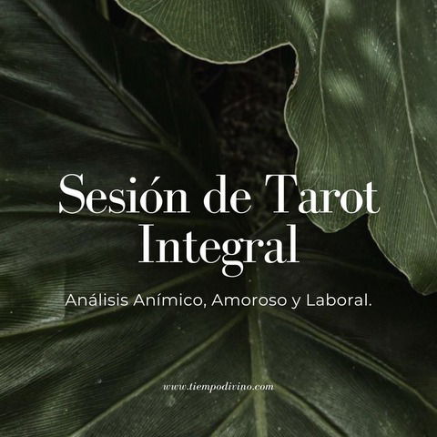 Sesión de Tarot Integral: Análisis Anímico, Amoroso y Laboral.