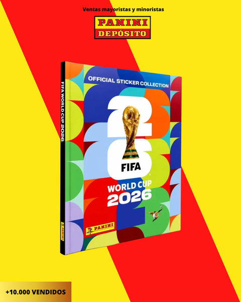 ÁLBUM DEL MUNDIAL 2026 (Tapa Dura)
