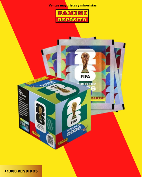 1 CAJA DE FIGURITAS (104 PAQUETES)