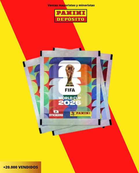PACK 10 PAQUETES DE FIGURITAS 