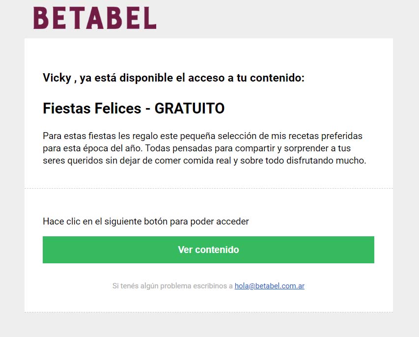 Mail Descargable