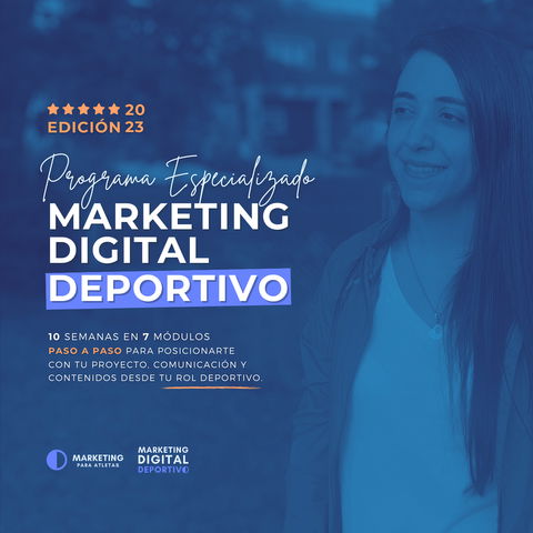 Programa Especializado en Marketing Digital Deportivo 2023 | 4° Edición