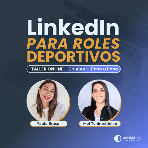 TALLER ONLINE | LinkedIn para Roles Deportivos