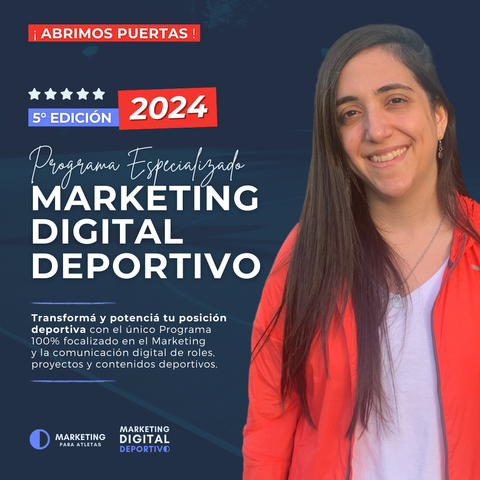 Programa Especializado en Marketing Digital Deportivo 2024 | 5° Edición