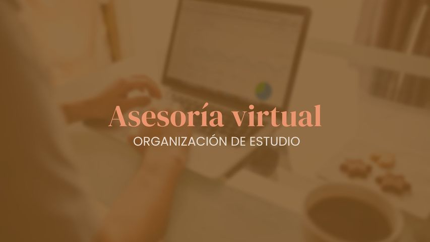 Asesoría organización de estudio