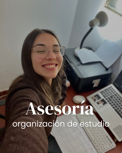 Asesoría organización de estudio