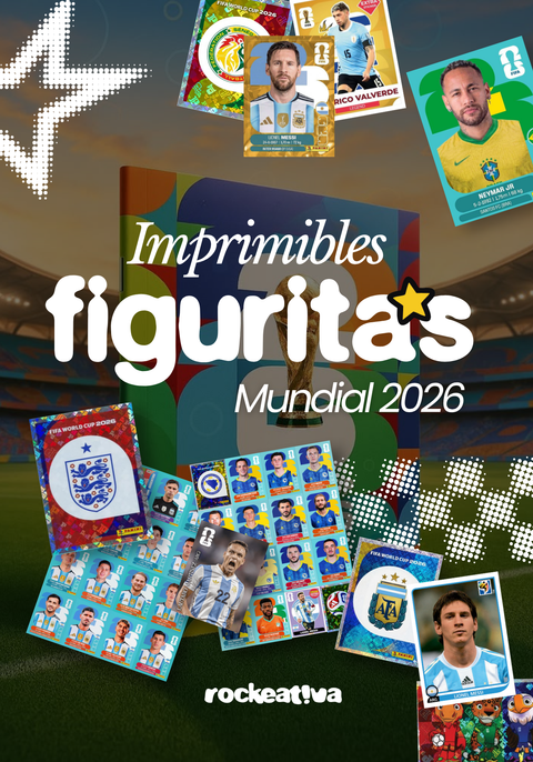 Imprimibles Figuritas Mundial 2026