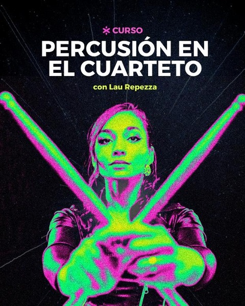 Curso de Percusión en el Cuarteto