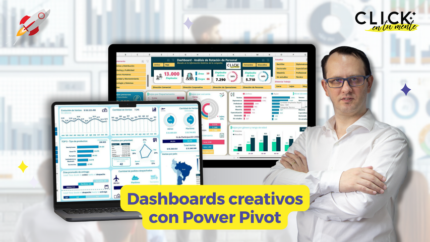 Dashboards creativos con Power Pivot