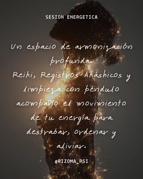 Sesión Energética a Distancia