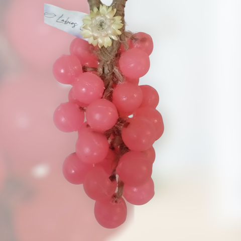 Racimo de uvas jabones (rosa)