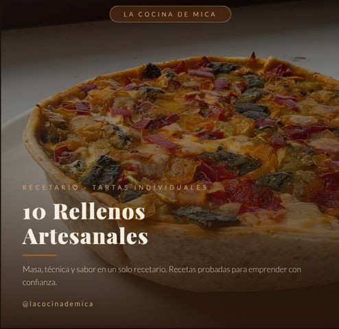 Recetario de 10 Tartas Individuales