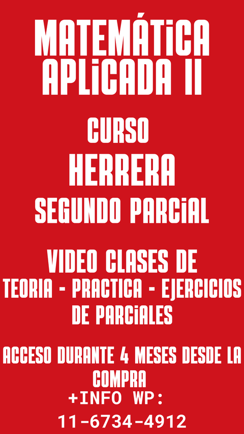 CURSO HERRERA SEGUNDO PARCIAL