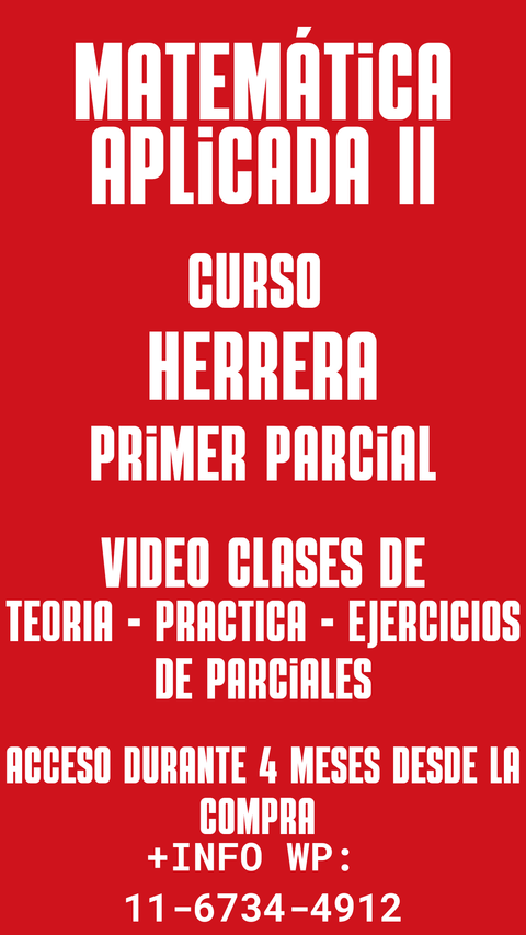 CURSO HERRERA PRIMER PARCIAL 