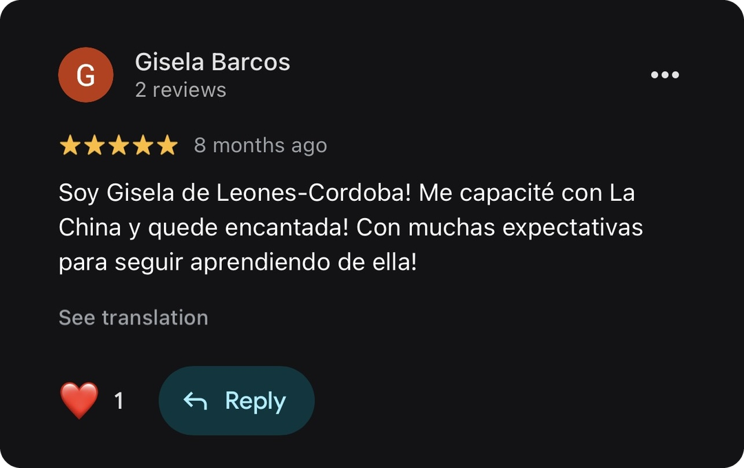 Testimonio de un alumno/a