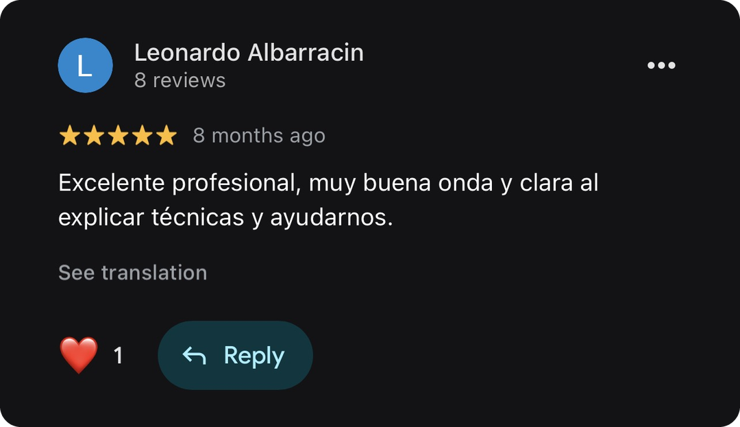 Testimonio de un alumno/a