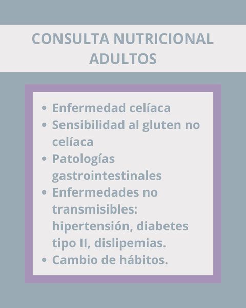 Consulta nutricional