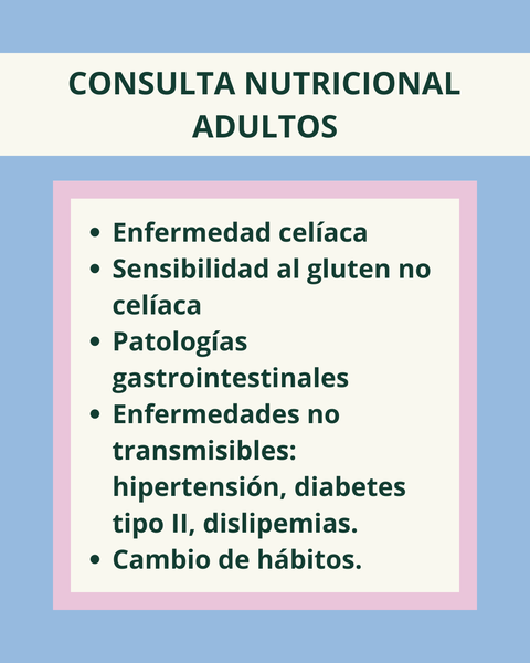 Consulta nutricional