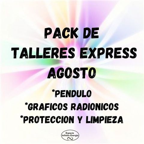 Pack de TALLERES Express Agosto