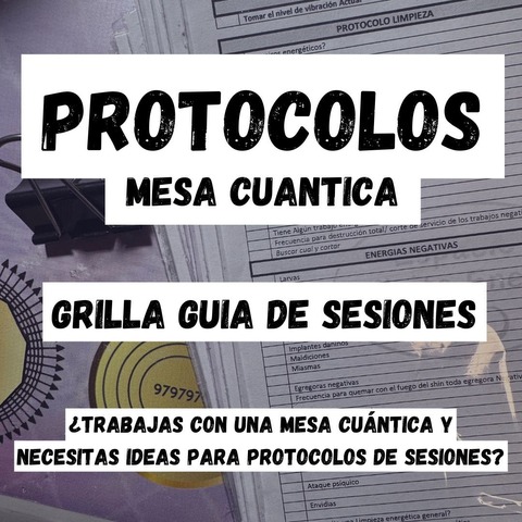 Protocolos * Grilla Sesiones Mesa Cuantica * 2025