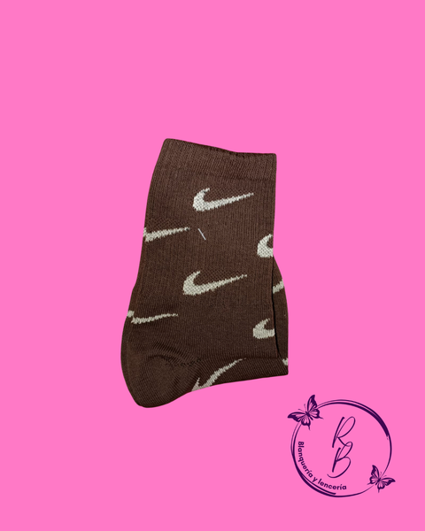 Medias 3/4 Nike Chocolate