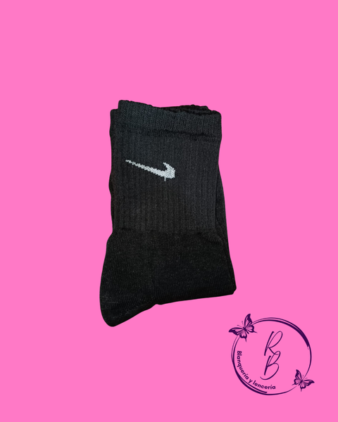 Medias 3/4 Nike Negras