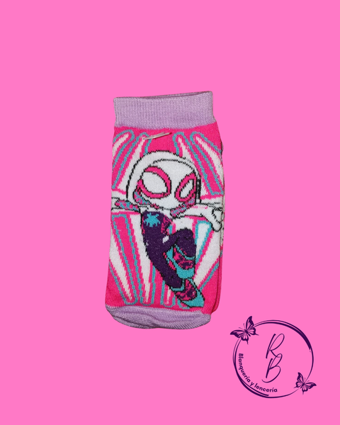 Soquete Kids Mujer Araña