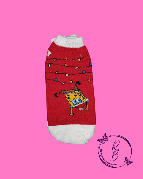 Soquete Animado Bob Esponja