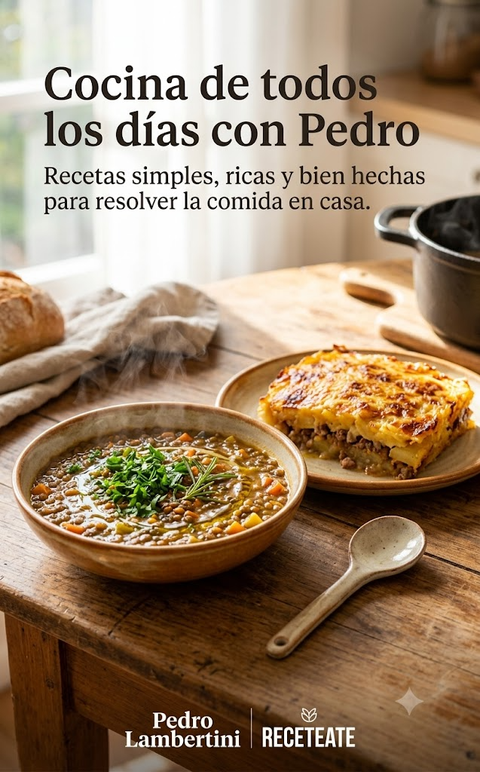 Cocina de todos los días con Pedro