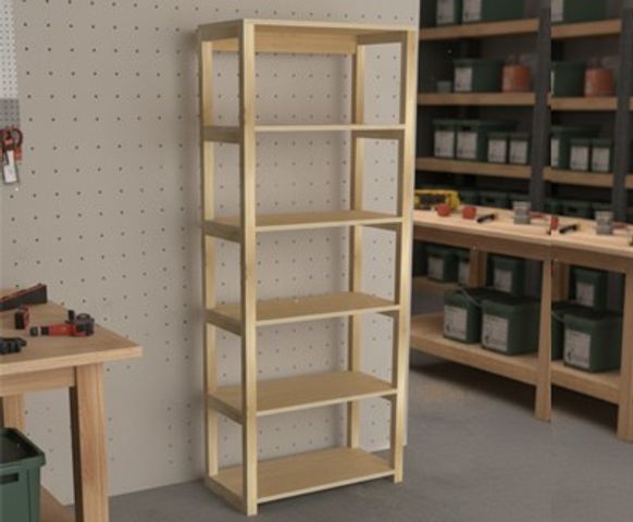 Estanterias en madera