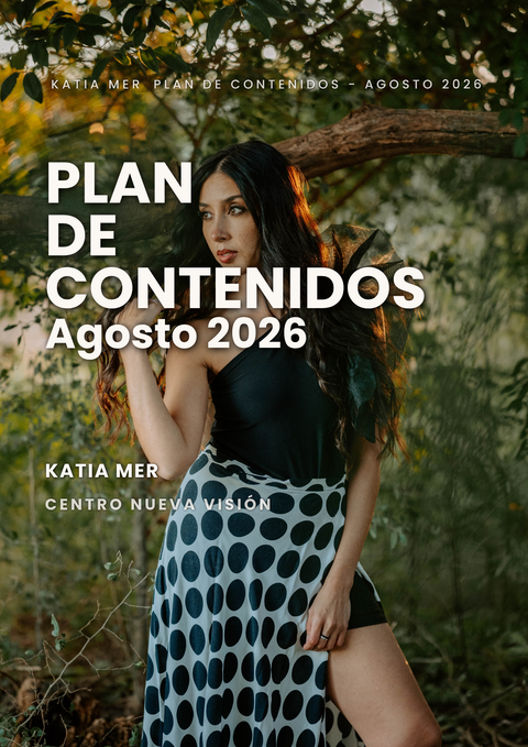 Plan de Contenidos - Agosto 2026