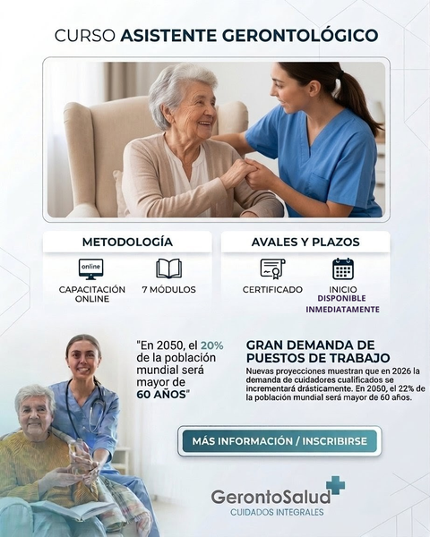 Curso de Asistente Gerontologico