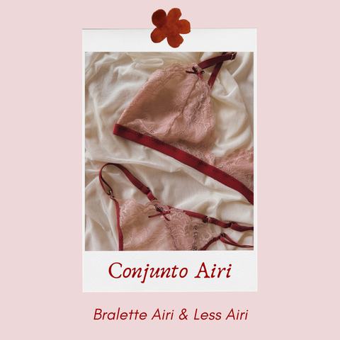 ✿ Conjunto Ibis —Bralette & less Airi