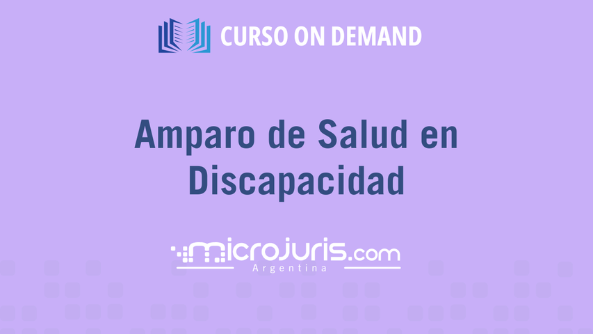Amparo de Salud en Discapacidad