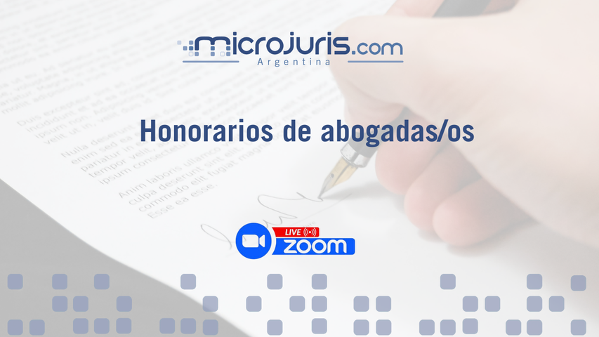 Honorarios de abogadas/os