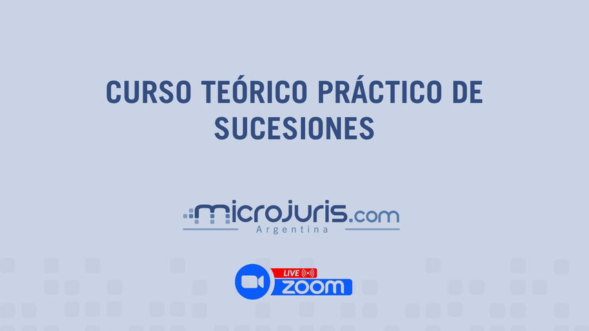 Curso Teórico Práctico de Sucesiones