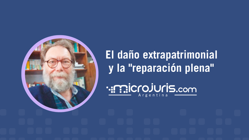 El daño extrapatrimonial y la