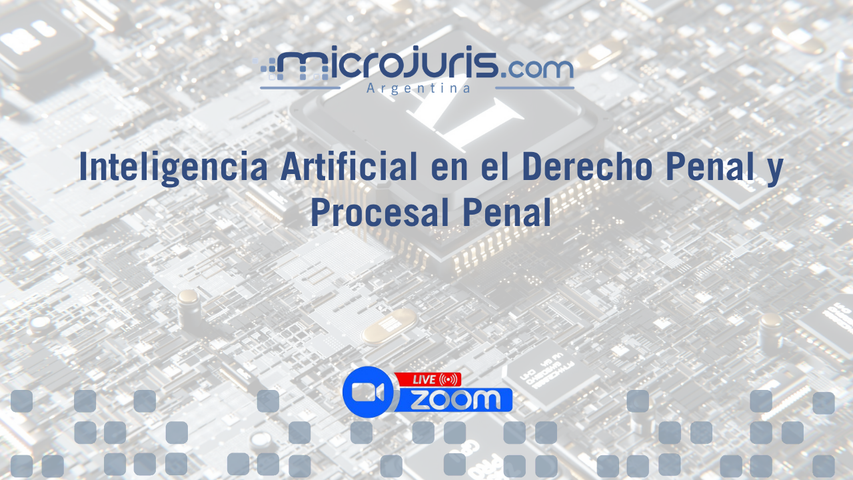 Inteligencia Artificial en el Derecho Penal y Procesal Penal