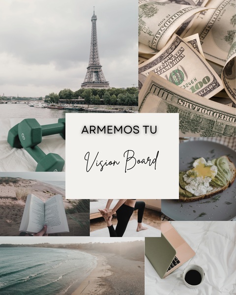 Sesiónes Vision Board x 3. 