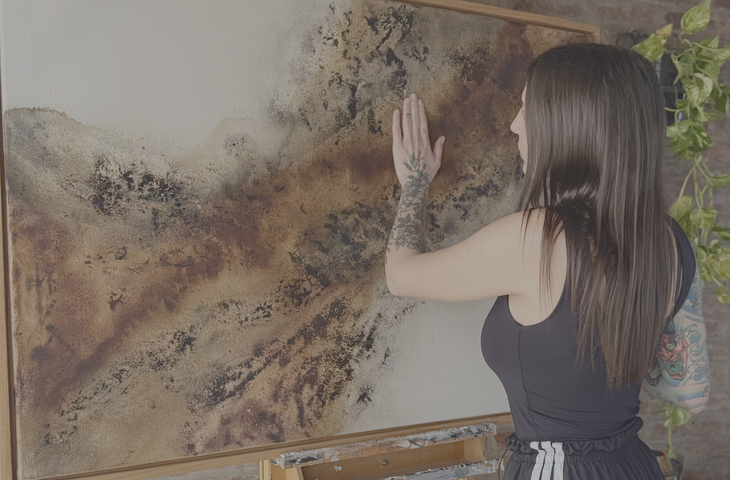 TU PROPIA OBRA DE ARTE con pocos materiales y en simples pasos!