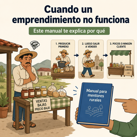 Manual: El paradigma para generar ingresos en zonas rurales marginadas. Manual para mentores rurales.