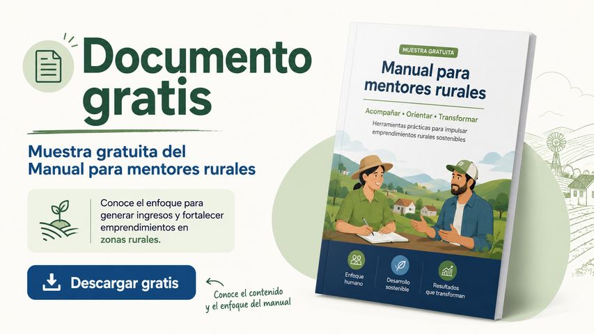 Muestra gratuita Manual para mentores rurales