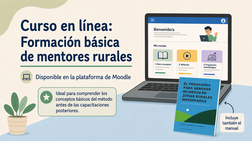 Curso en línea: Formación básica de mentores rurales