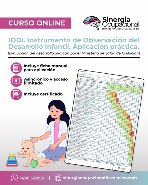Curso IODI: Instrumento de Observación del Desarrollo Infantil. Aplicación práctica. 