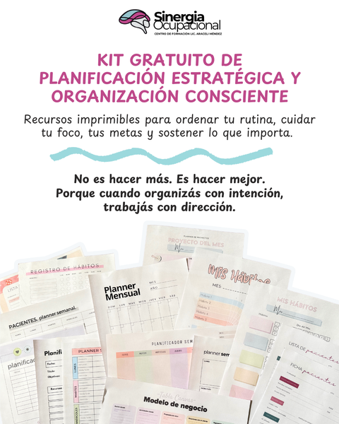Kit Profesional de Planificación Estratégica y Organización Consciente - Descargable y GRATUITO! 