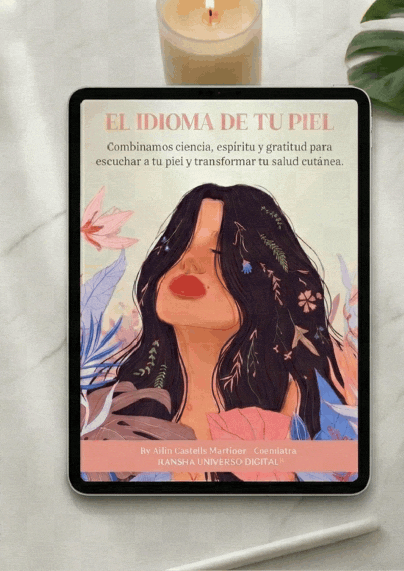 Mockup E-book El idioma de tu piel