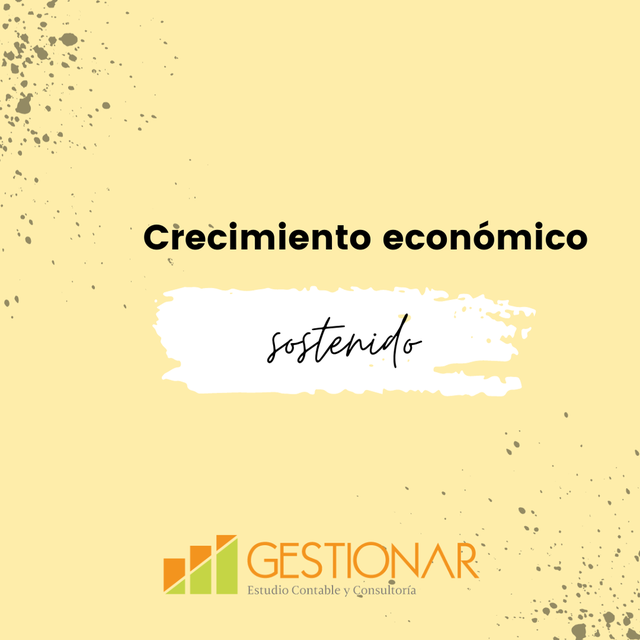 Crecimiento económico sostenido