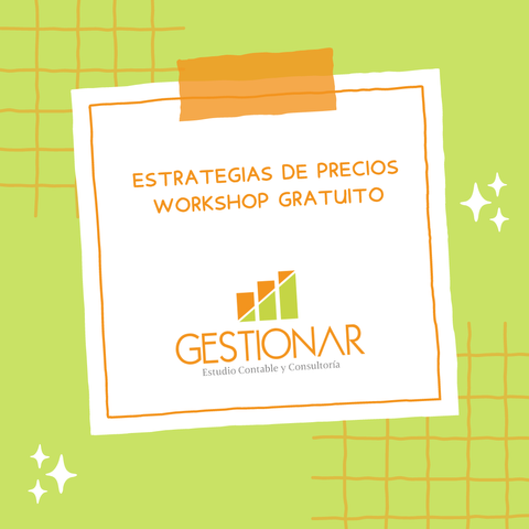 WORKSHOP: Estrategias de precios. 